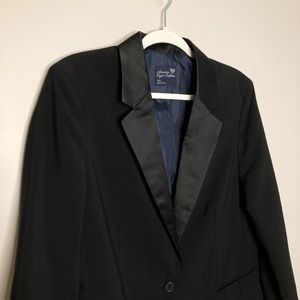 NWT American Eagle Tuxedo Style Suit Blazer